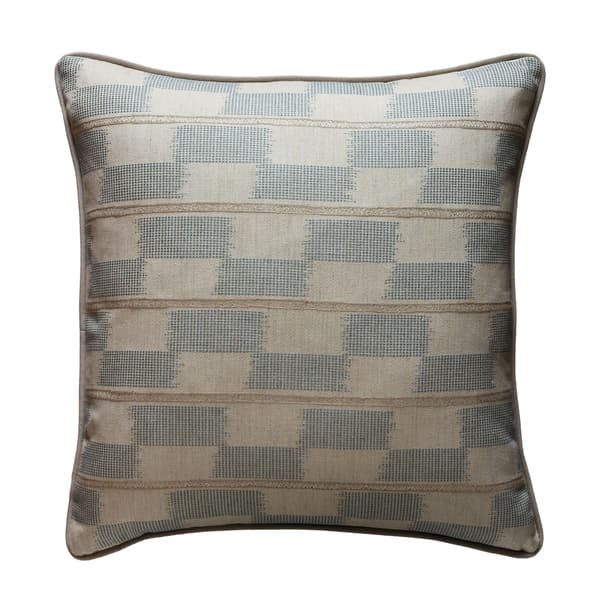 Positano Aqua, Sustainable Feather, Cushion - Andrew Martin