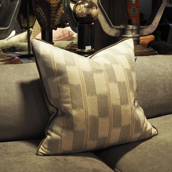 Positano Sand, Sustainable Feather, Cushion - Andrew Martin