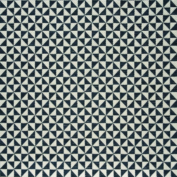 Bruton Navy, Cig And Match, Fabric - Andrew Martin