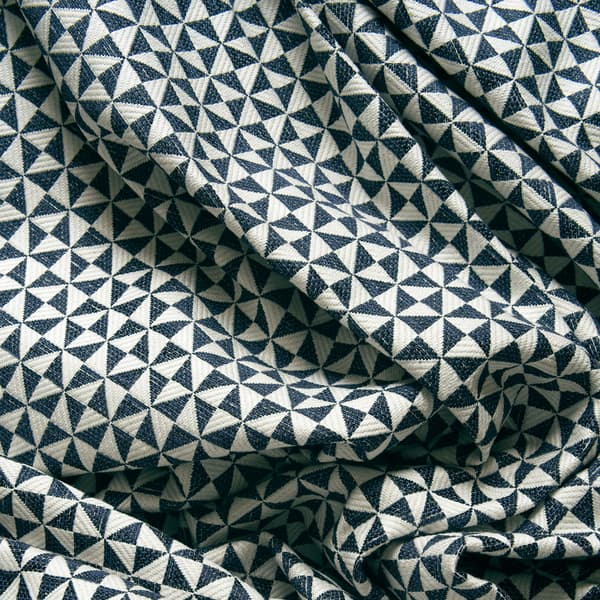 Bruton Navy, Cig And Match, Fabric - Andrew Martin