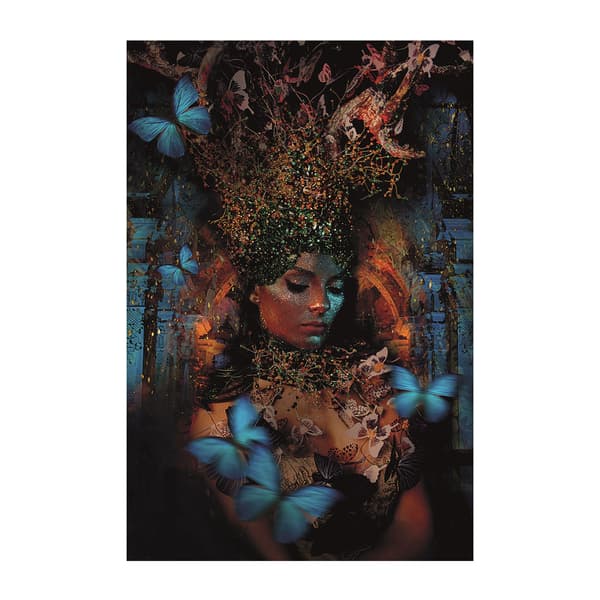 Butterfly Temple, Plexiglass Artwork, 150cm x 200cm - Andrew Martin