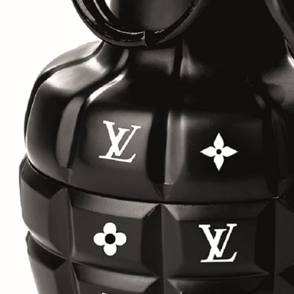 Fashion Explosion LV, 80cm x 120cm, Black - Andrew Martin