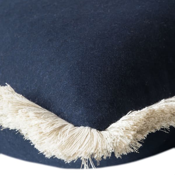 York Navy/Alezio, Sustainable Feather, Cushion - Andrew Martin