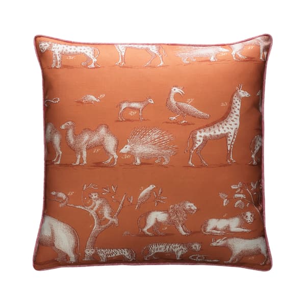 Kingdom Lava Outdoor, Hollowfibre, Outdoor Cushion, 55cm x 55cm - Andrew Martin