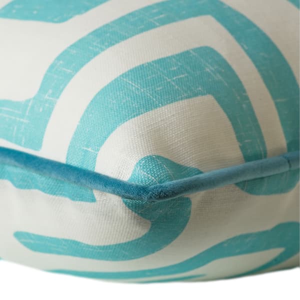 Reef Lagoon Outdoor, Hollowfibre, Outdoor Cushion, 55cm x 55cm - Andrew Martin