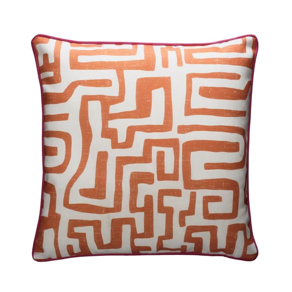 Reef Lava Outdoor, Hollowfibre, Outdoor Cushion, 55cm x 55cm - Andrew Martin