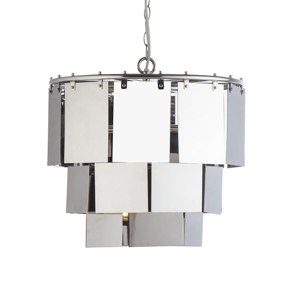 Marilyn Chandelier Steel, Pendant Light, Small - Andrew Martin