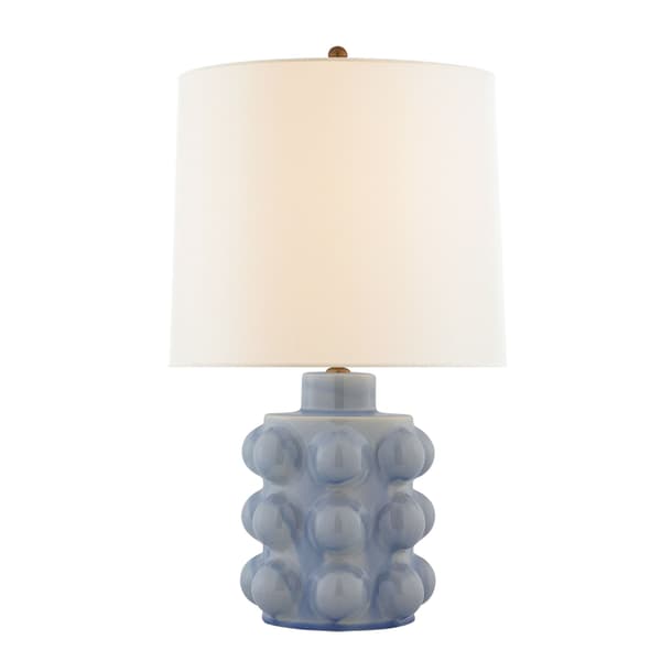 Vedra Table Lamp Polar Blue Crackle, Table Lamp - Andrew Martin