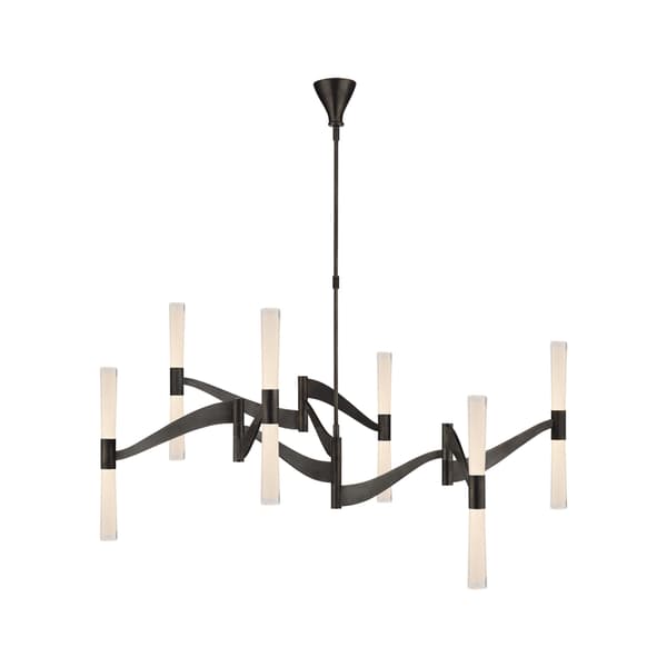 Brenta Grande Chandelier Bronze, Chandelier - Andrew Martin