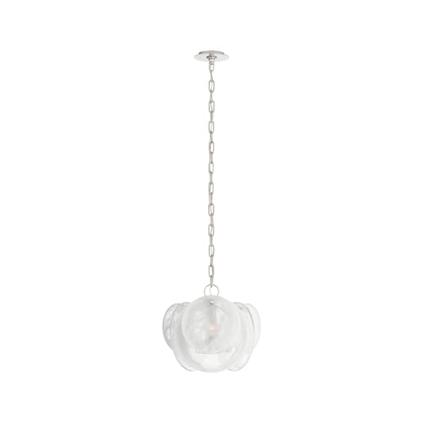 Loire Chandelier Nickel, Chandelier, Polished Nickel - Andrew Martin