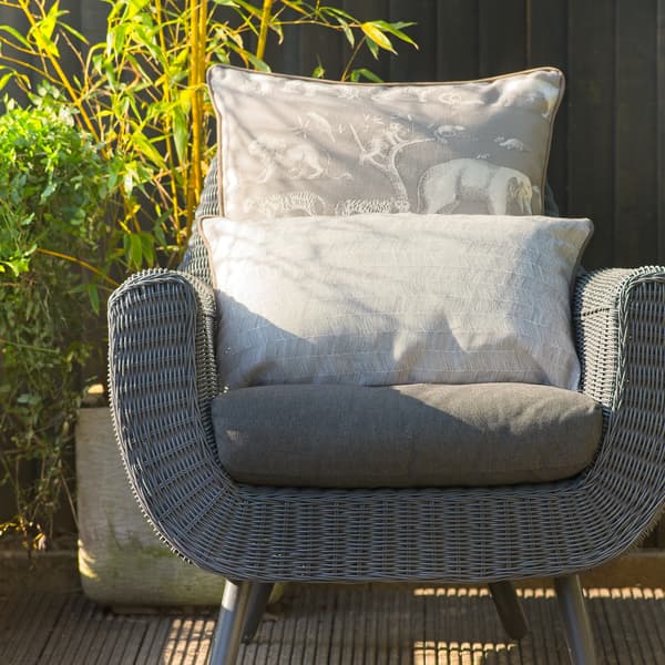 Delta Rock Outdoor, Hollowfibre, Outdoor Cushion - Andrew Martin