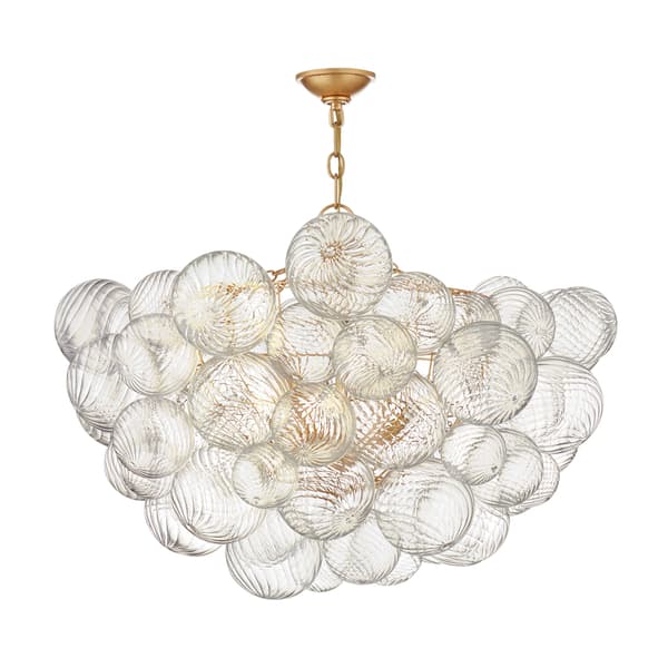 Talia Chandelier Gild, Chandelier, Large - Andrew Martin