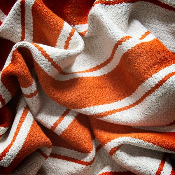 Mountain Stripe Fire, Cig And Match, Fabric - Andrew Martin