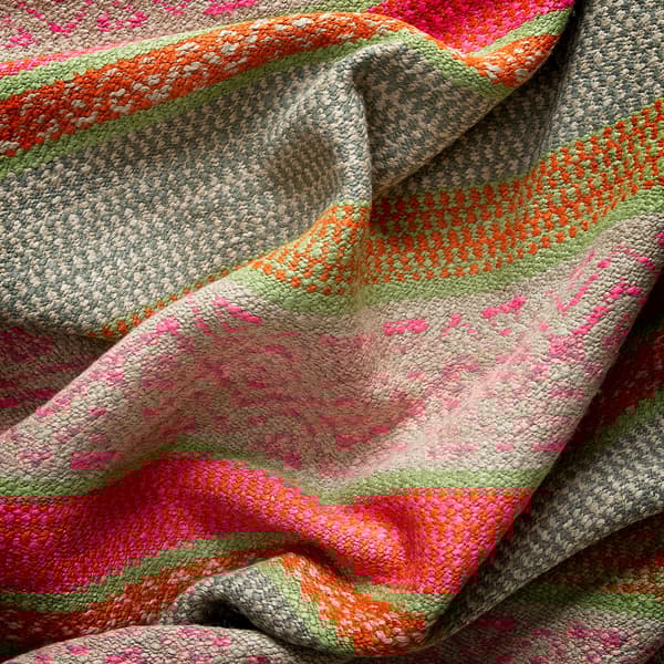 Pampas Pink, Cig And Match, Fabric - Andrew Martin