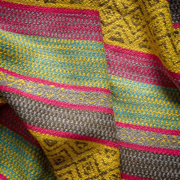 Pampas Yellow, Cig And Match, Fabric - Andrew Martin