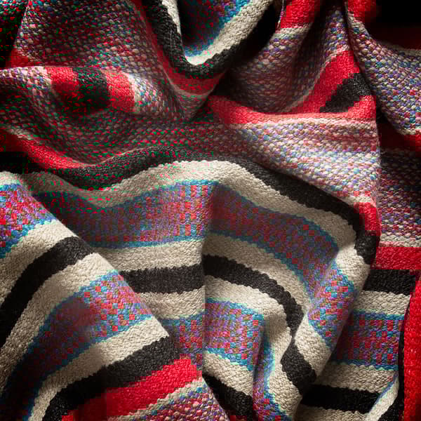 Pacos, Cig And Match, Fabric, Red - Andrew Martin