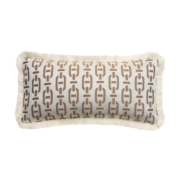 Burlington Tan Small Rectangle, Sustainable Feather, Cushion - Andrew Martin