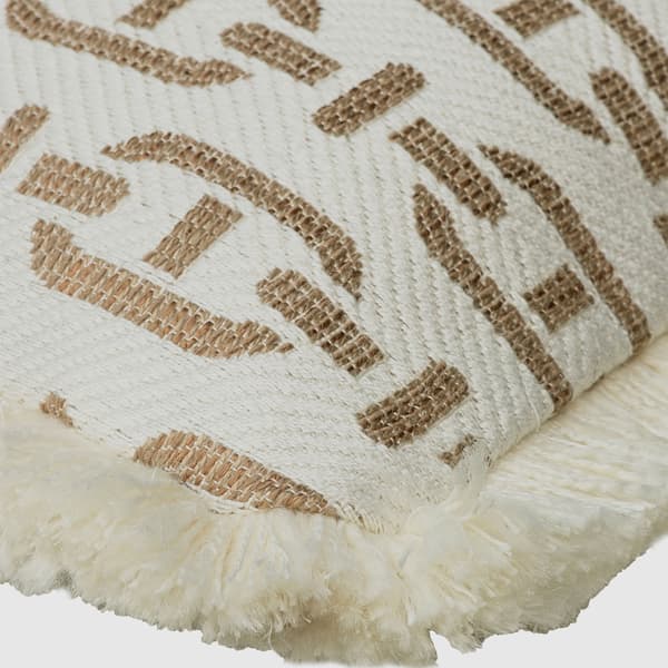Burlington Tan Small Rectangle, Sustainable Feather, Cushion - Andrew Martin