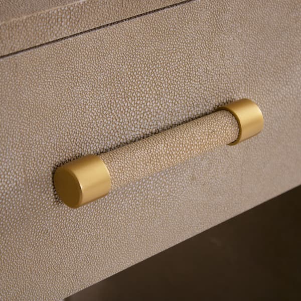 Moby Bedside Table Cream, Bedside Table - Andrew Martin