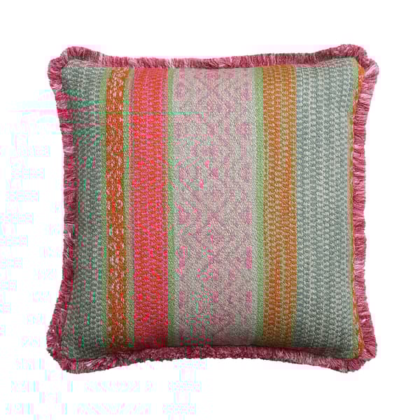 Pampas Pink, Sustainable Feather, Cushion, 55cm x 55cm - Andrew Martin