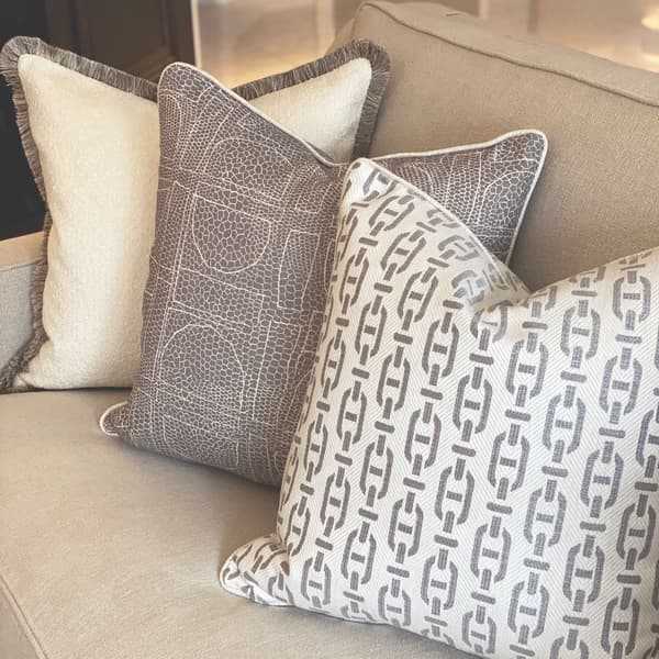 Curzon Storm, Sustainable Feather, Cushion - Andrew Martin