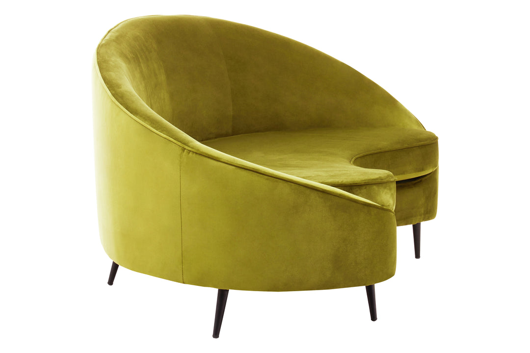 Eagle Three Seat Olive Velvet Sofa