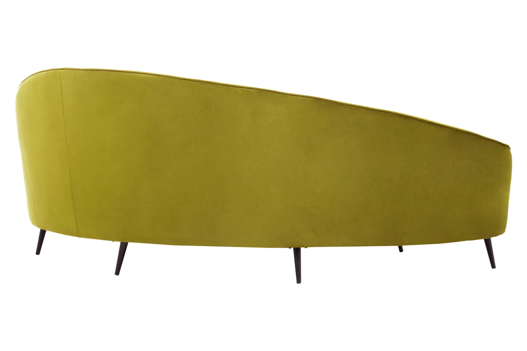 Eagle Three Seat Olive Velvet Sofa