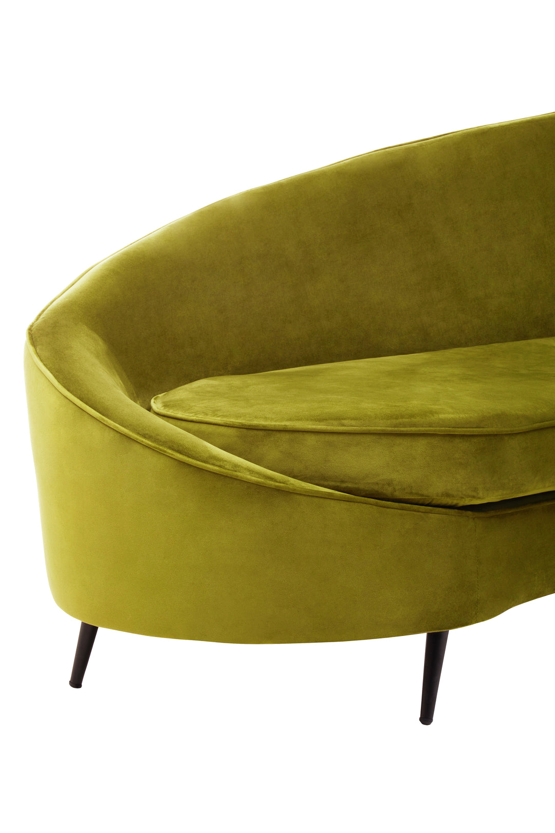 Eagle Three Seat Olive Velvet Sofa
