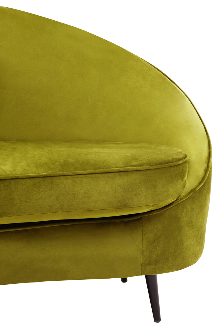 Eagle Three Seat Olive Velvet Sofa