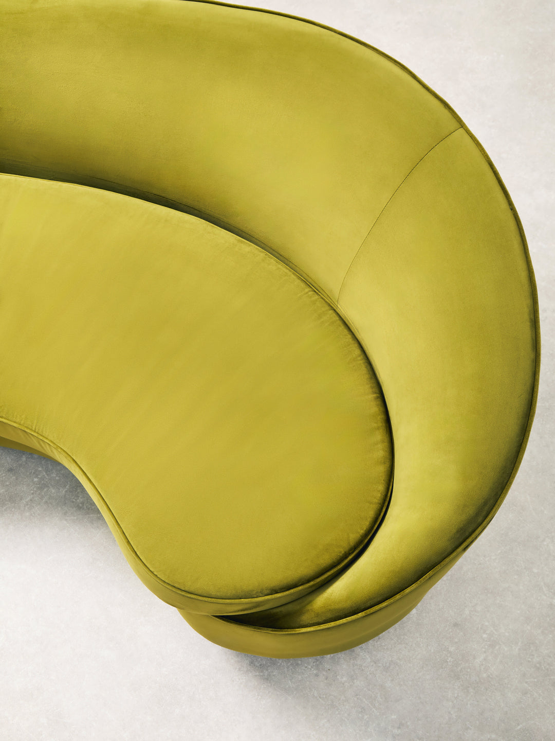Eagle Three Seat Olive Velvet Sofa