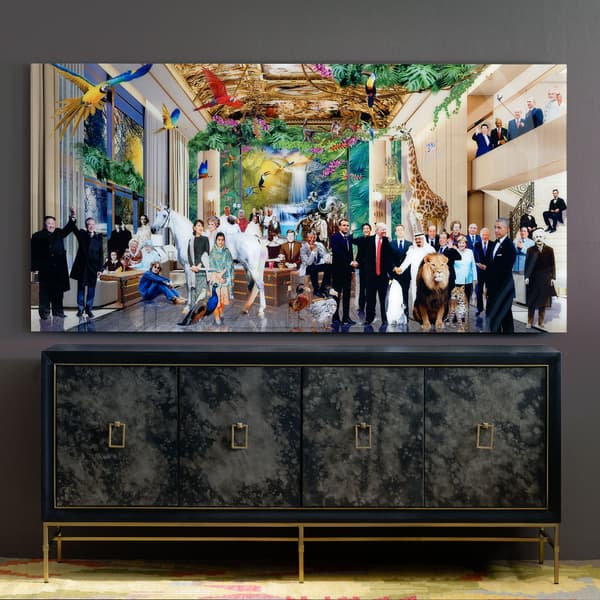 We Are The World Colour 250X120 - Plexiglass, 250cm x 120cm - Andrew Martin
