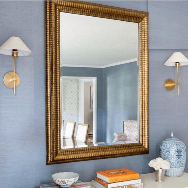 Hackney Wall Light Brass, Wall Light, Hand-Rubbed Antique Brass - Andrew Martin