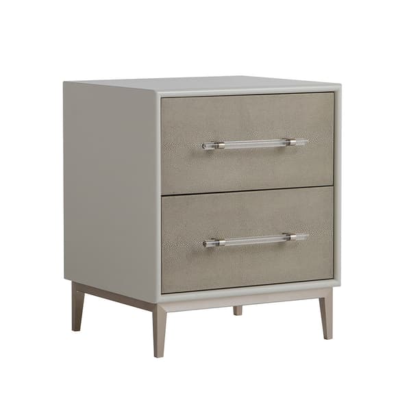 Alice Small Nightstand Grey, Bedside Table