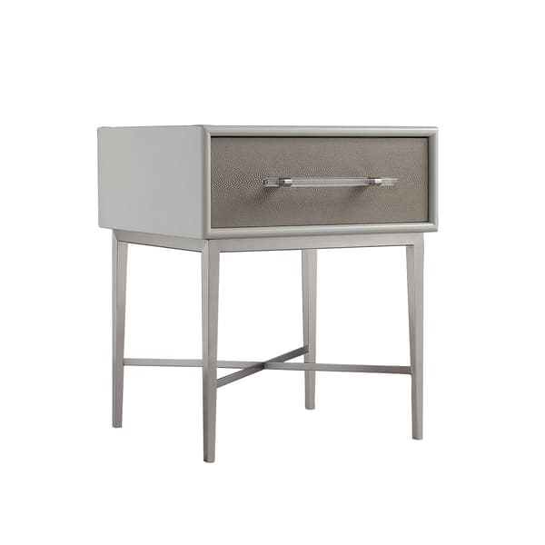 Alice Bedside Table Grey, Bedside Table
