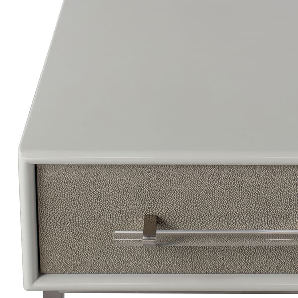 Alice Bedside Table Grey, Bedside Table