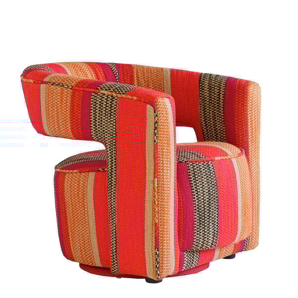 Madison Swivel Chair Llama Orange, Swivel Chair, Llama Orange