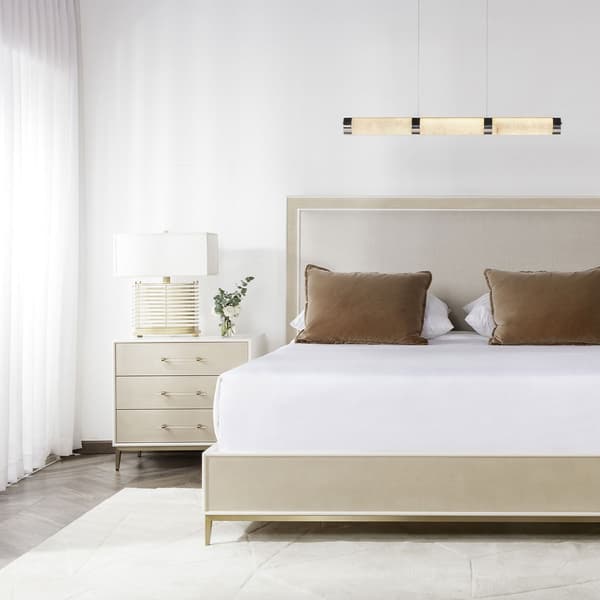 Alice Nightstand Ivory, Bedside Table - Andrew Martin