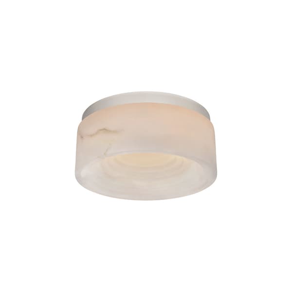 Otto Flush Nickel, Flush Mount, Small, Polished Nickel - Andrew Martin