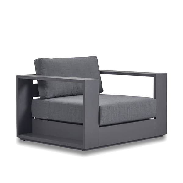 Bora Swivel Chair, Outdoor Swivel Armchair - Andrew Martin