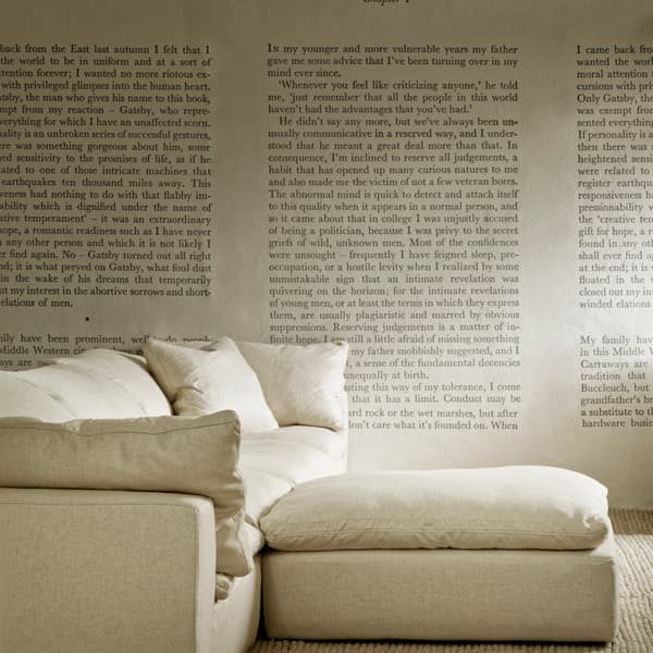 Hedgerow Plain Linen, Cig Only, Fabric - Andrew Martin