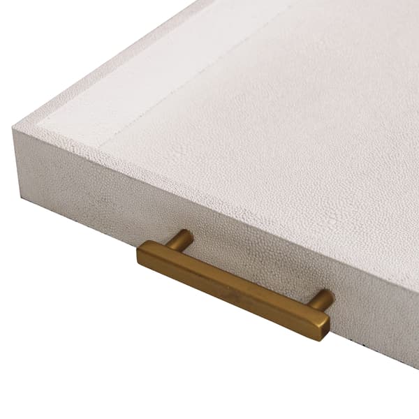 Porto Tray White, Decorative Tray - Andrew Martin