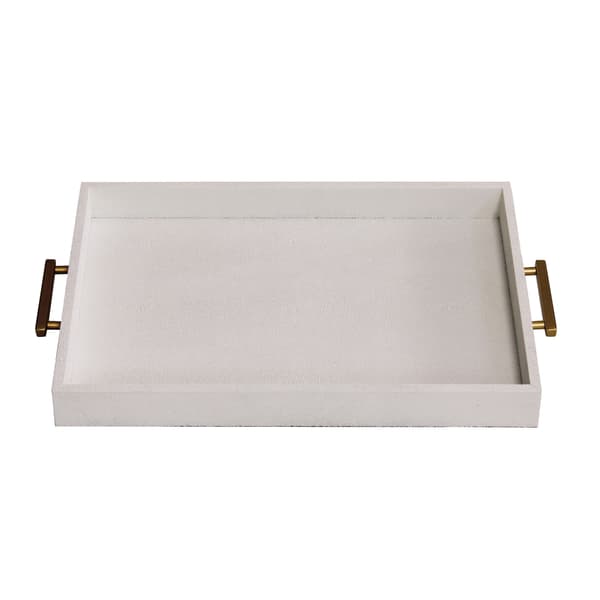 Porto Tray White, Decorative Tray - Andrew Martin