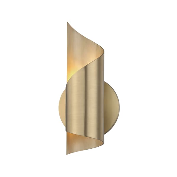 Evie Wall Light Brass, Wall Light, Aged Brass - Andrew Martin