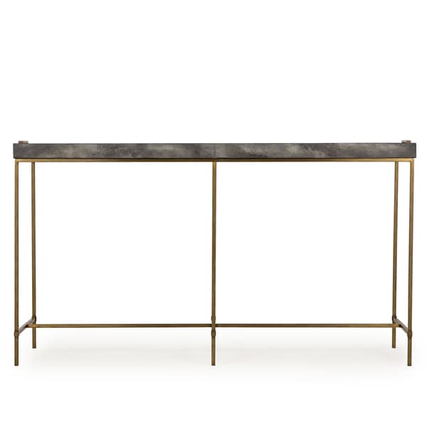 Edith Console Table Charcoal, Console Table, Charcoal Vintage - Andrew Martin