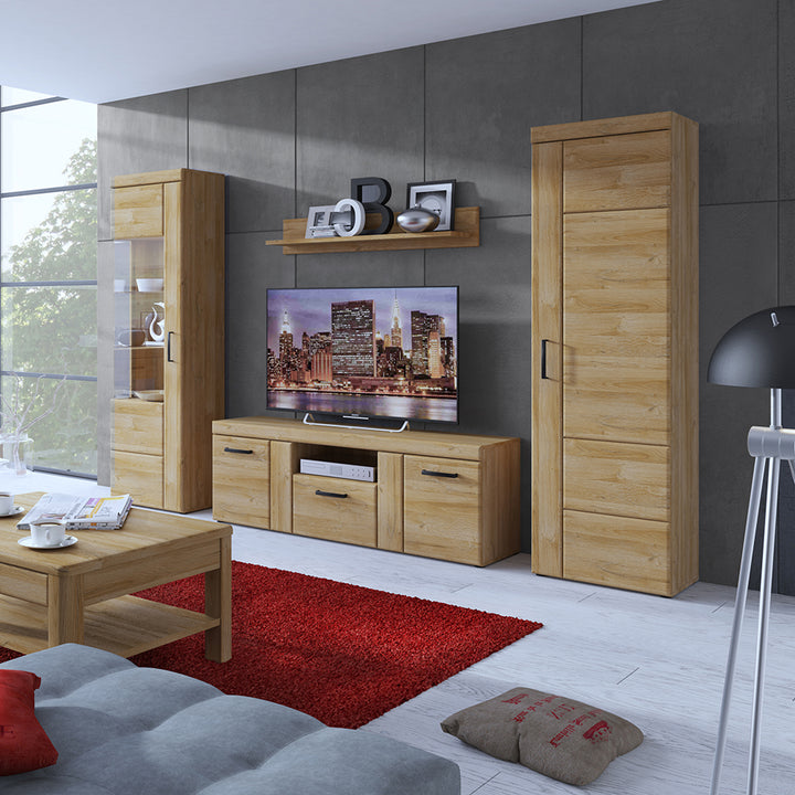 Cortina Tall Cupboard (RH) in Grandson Oak
