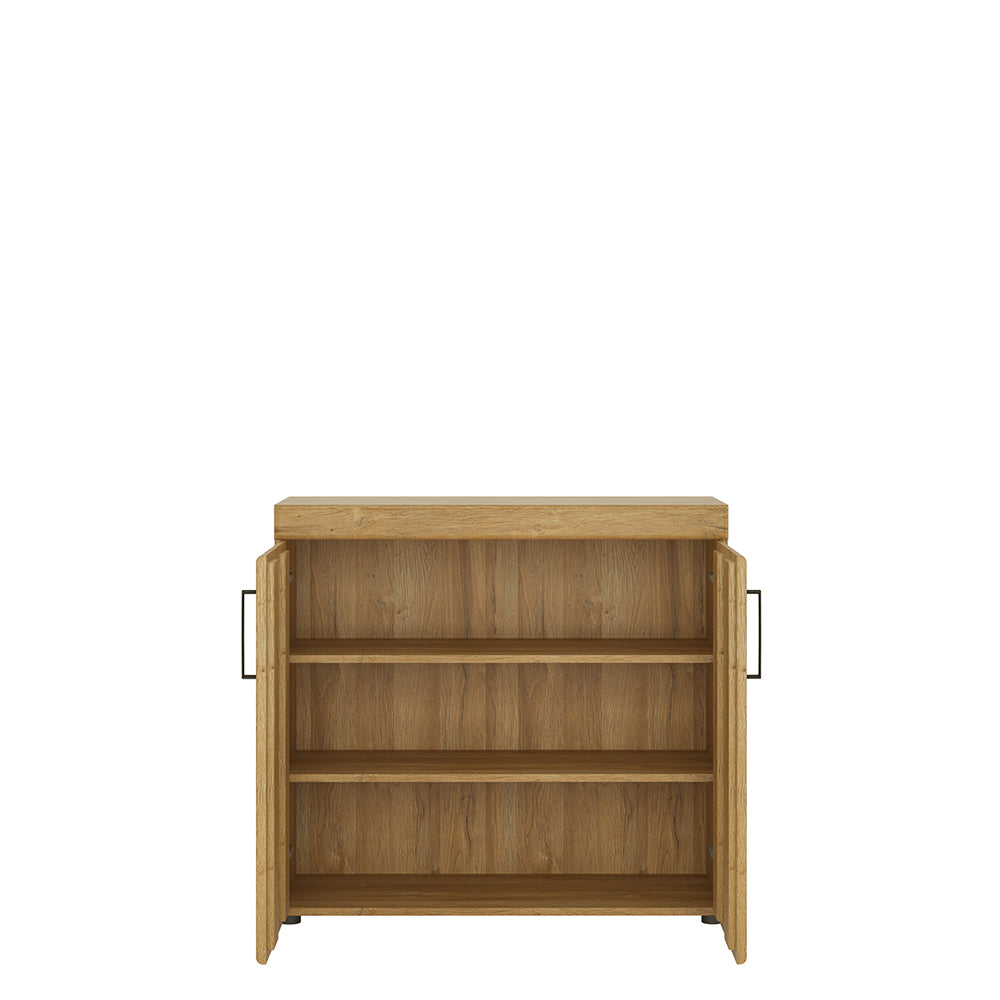 Cortina 2 Door Cabinet in Grandson Oak