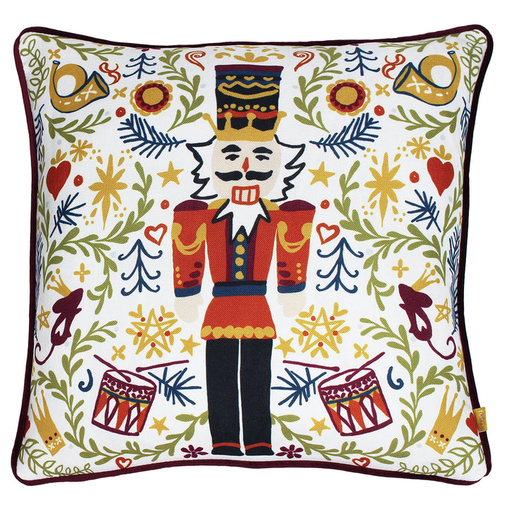 CHRISTMAS NUTCRACKER 43X43 CUSHION COVER MULTI