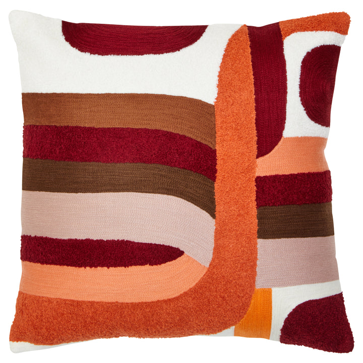 Dove Multi Coloured Square Cushion