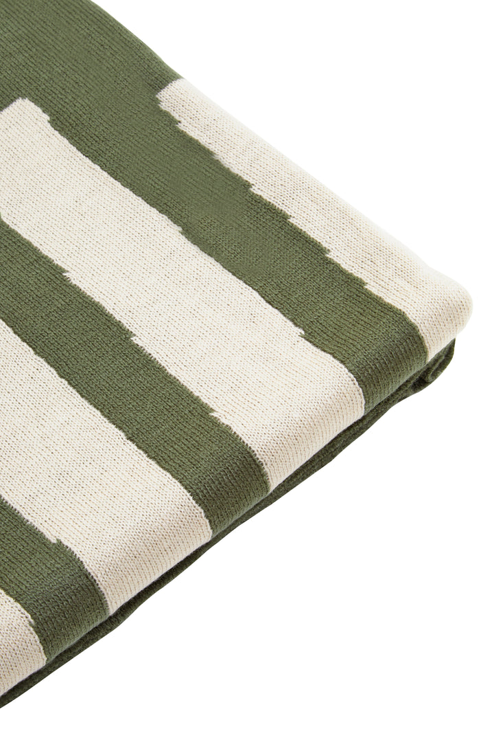 Dove Natural And Green Throw