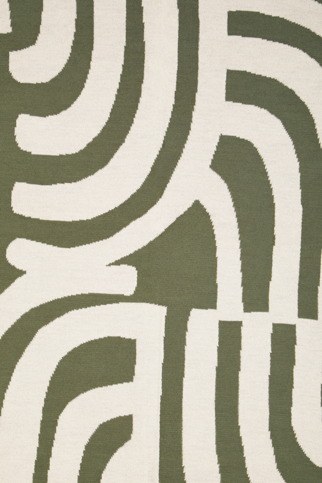 Dove Natural And Green Throw
